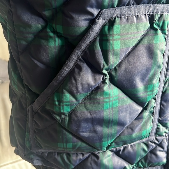 JCREW - TARTAN QUILTED VEST - SIZE XXS - Picture 2 of 6